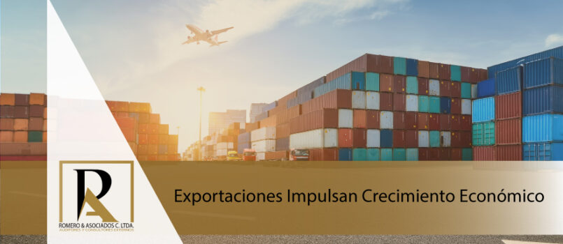 Exportaciones impulsan crecimiento económico