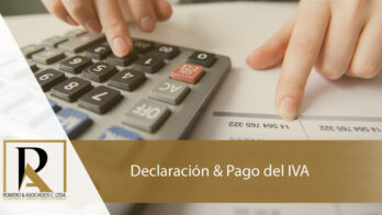 Declaración y Pago del IVA