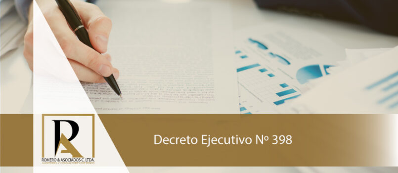 Decreto Ejecutivo Nº 398