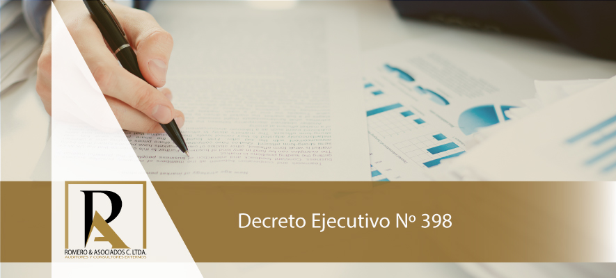 Decreto Ejecutivo Nº 398