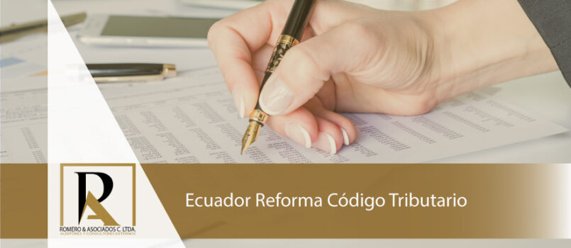 Ecuador Reforma Código Tributario
